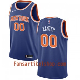 NBA New York Knicks Trikot Enes Kanter 00 Nike 2017-18 Blau Swingman - Herren